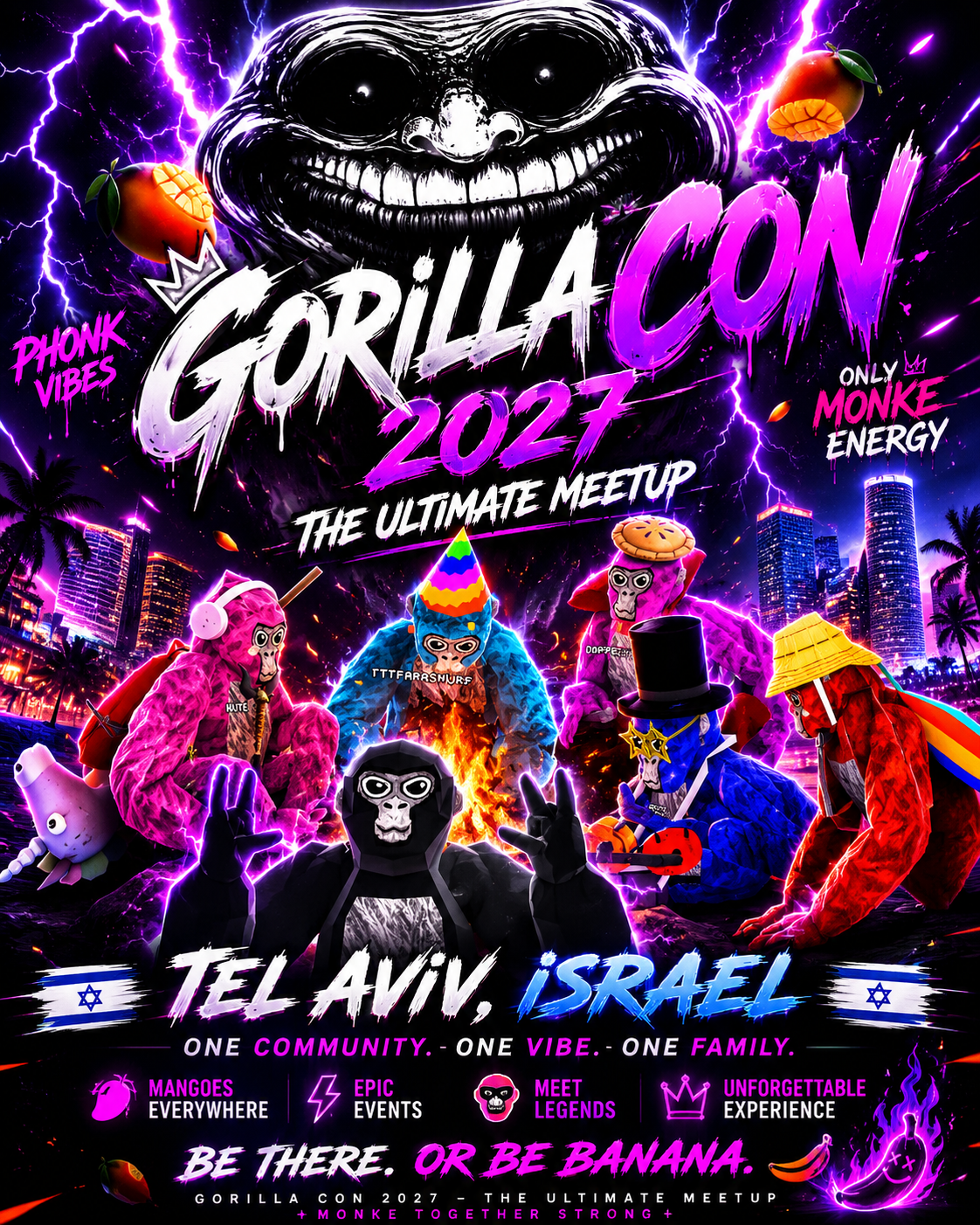 GorillaCon 2027 poster